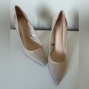 Forever 21 Blush Studded Heels